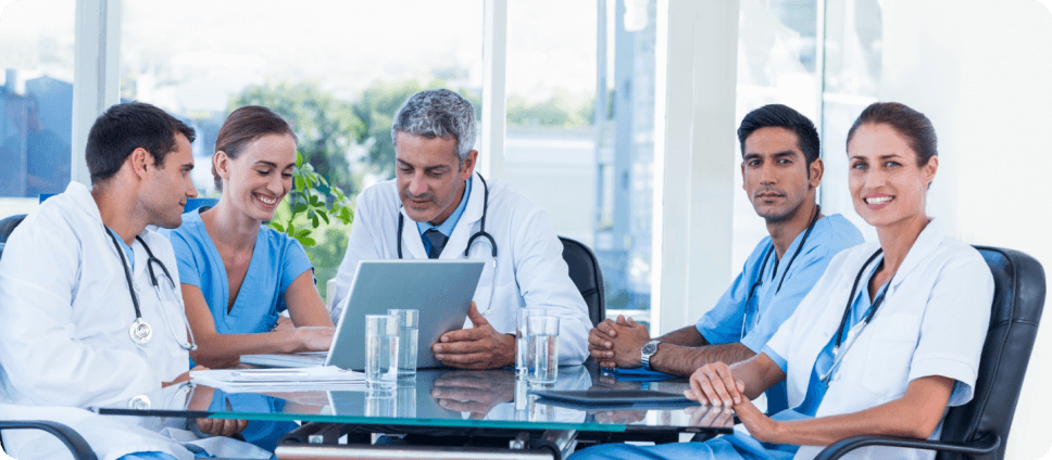 Healthcare team collaboration